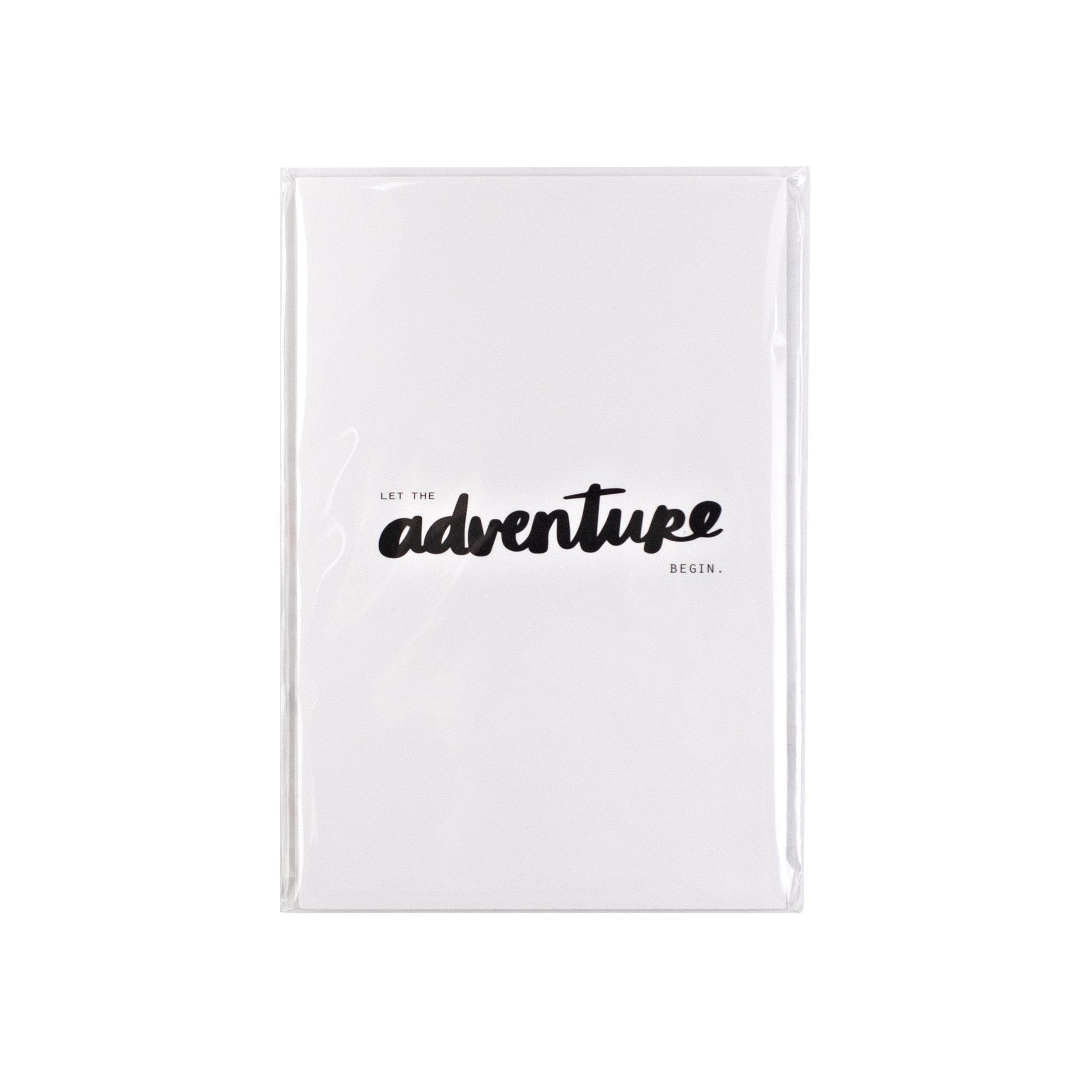 Let The Adventure Begin Mini Quote Card Pack