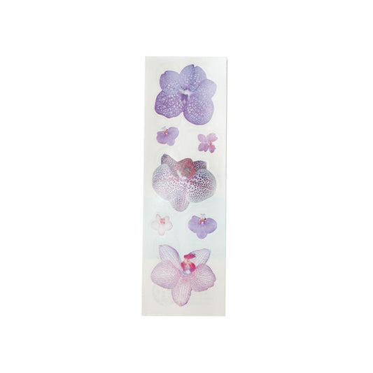 Vintage Sandylion Purple Orchid Sticker Sheet