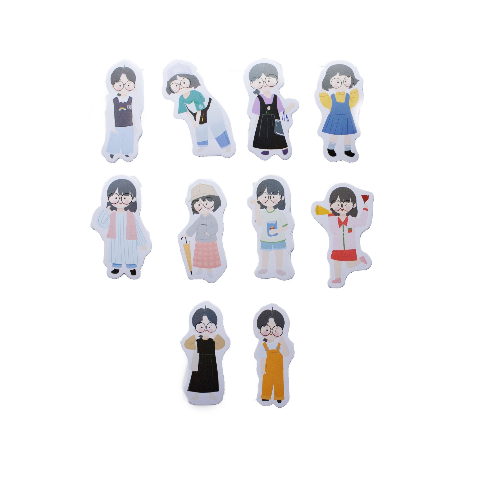 Everyday Outfit Sticker Flakes