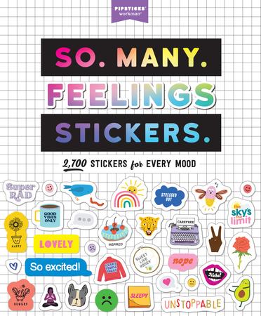 So. Many. Feelings Stickers. Book