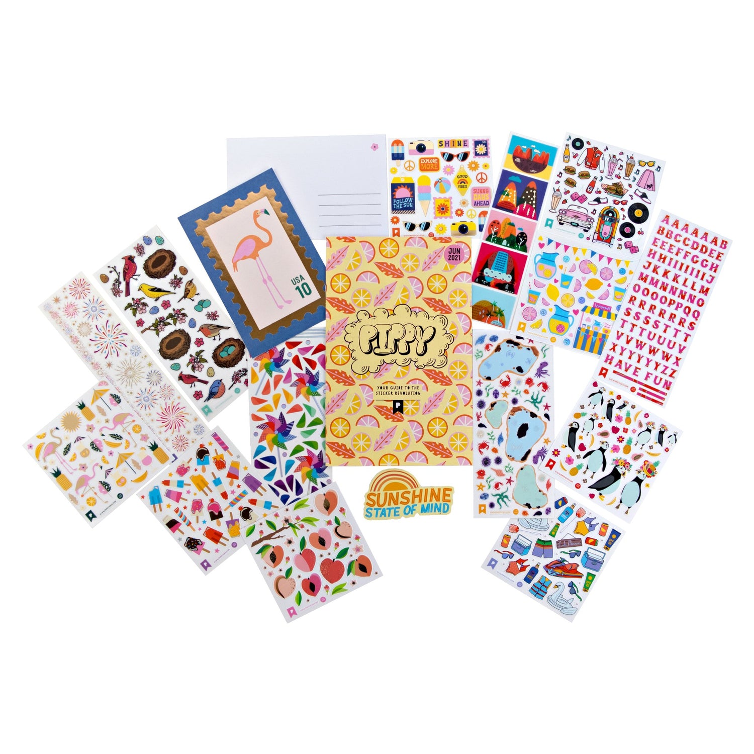 Pipsticks You Deserve All The Gold Stars Pro Monthly Sticker Subscription