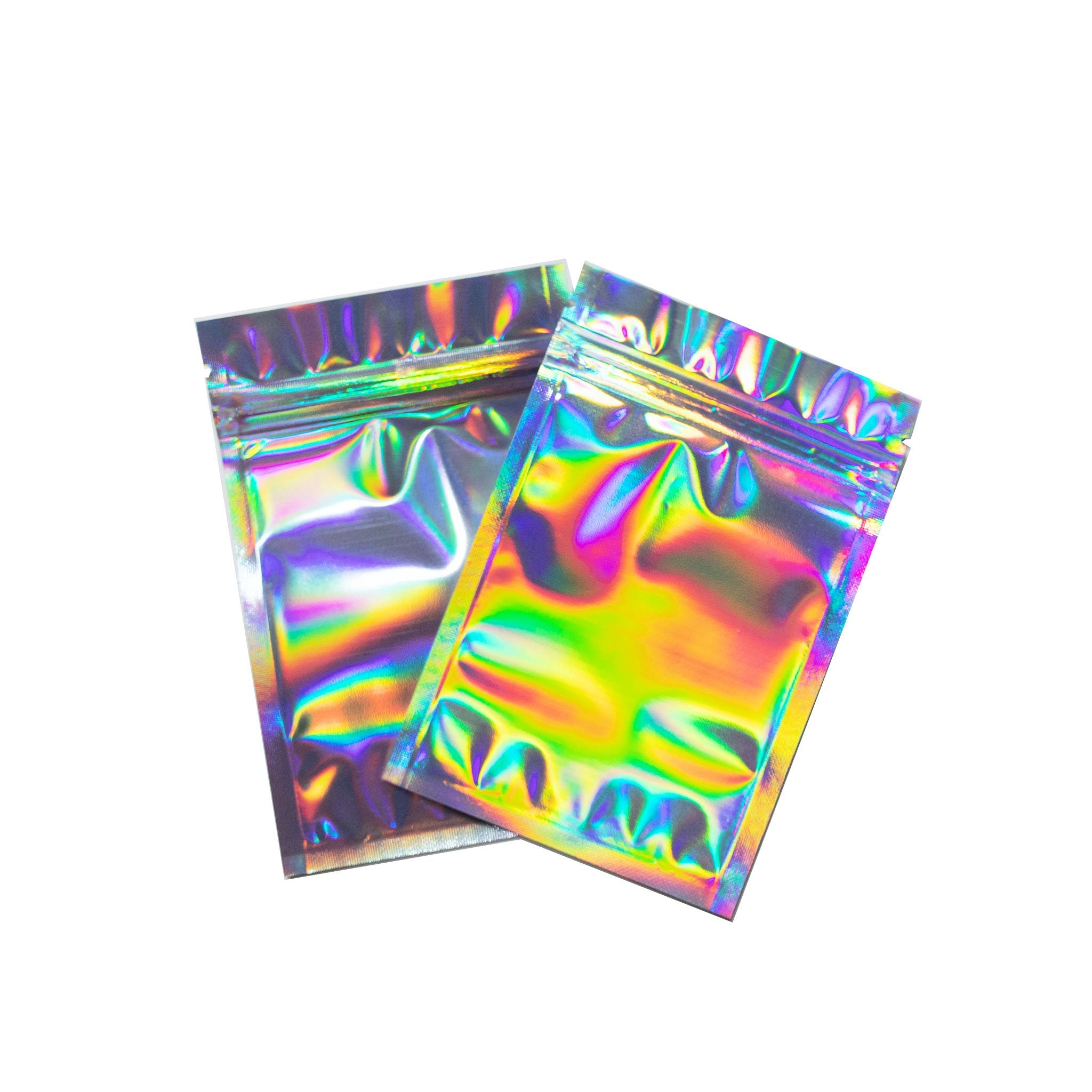 Small Shiny Silver Pouches (24ct)