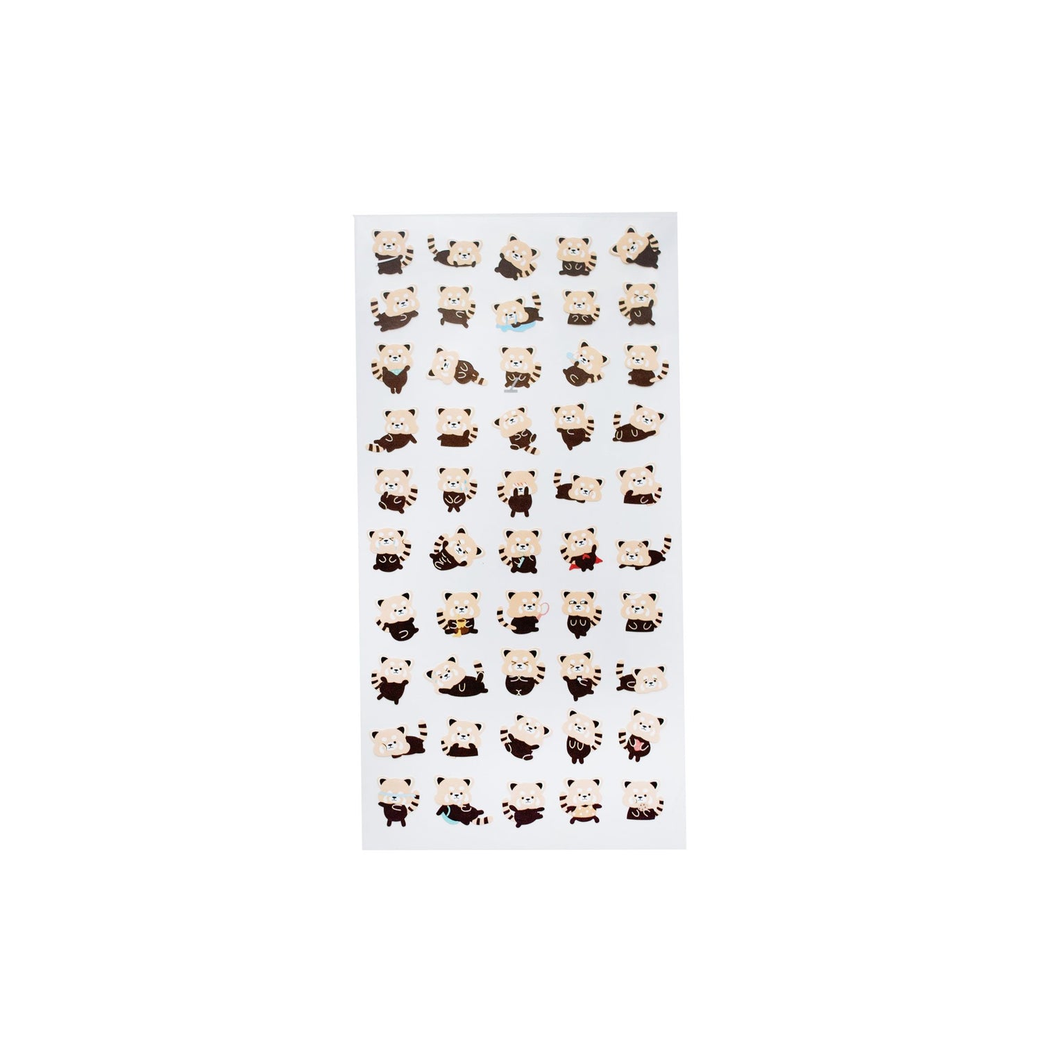 Red Panda Pals Single Sheet