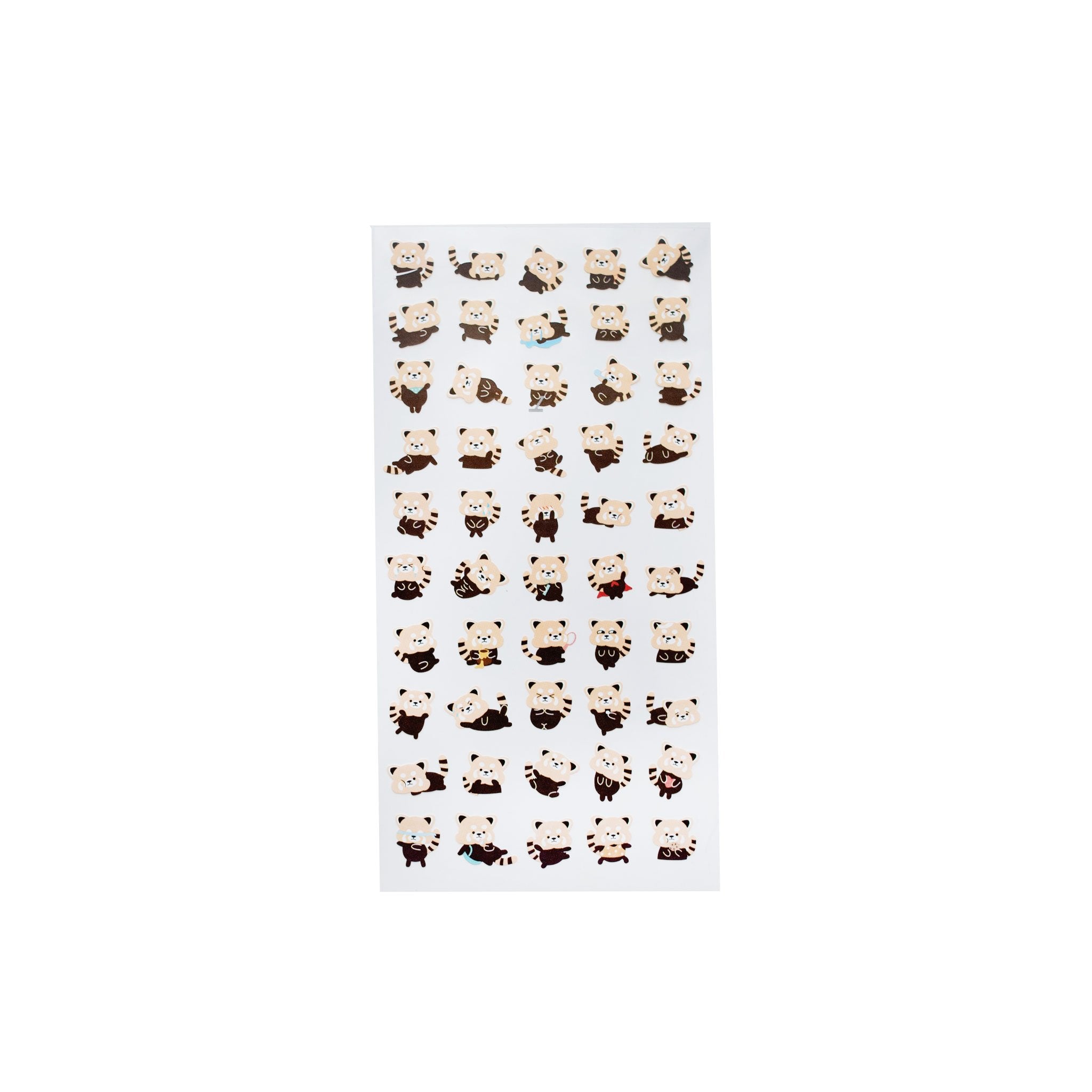 Red Panda Pals Single Sheet