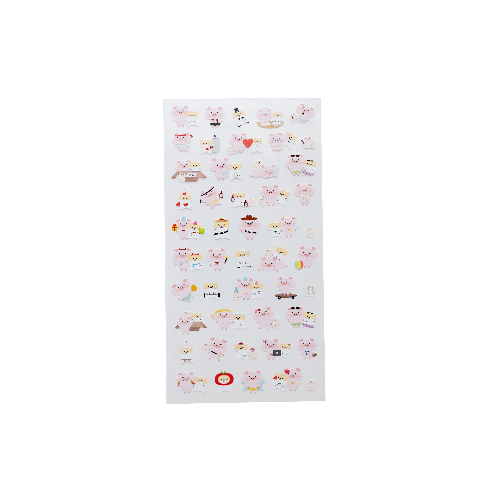 Piggy Party Single Sheet