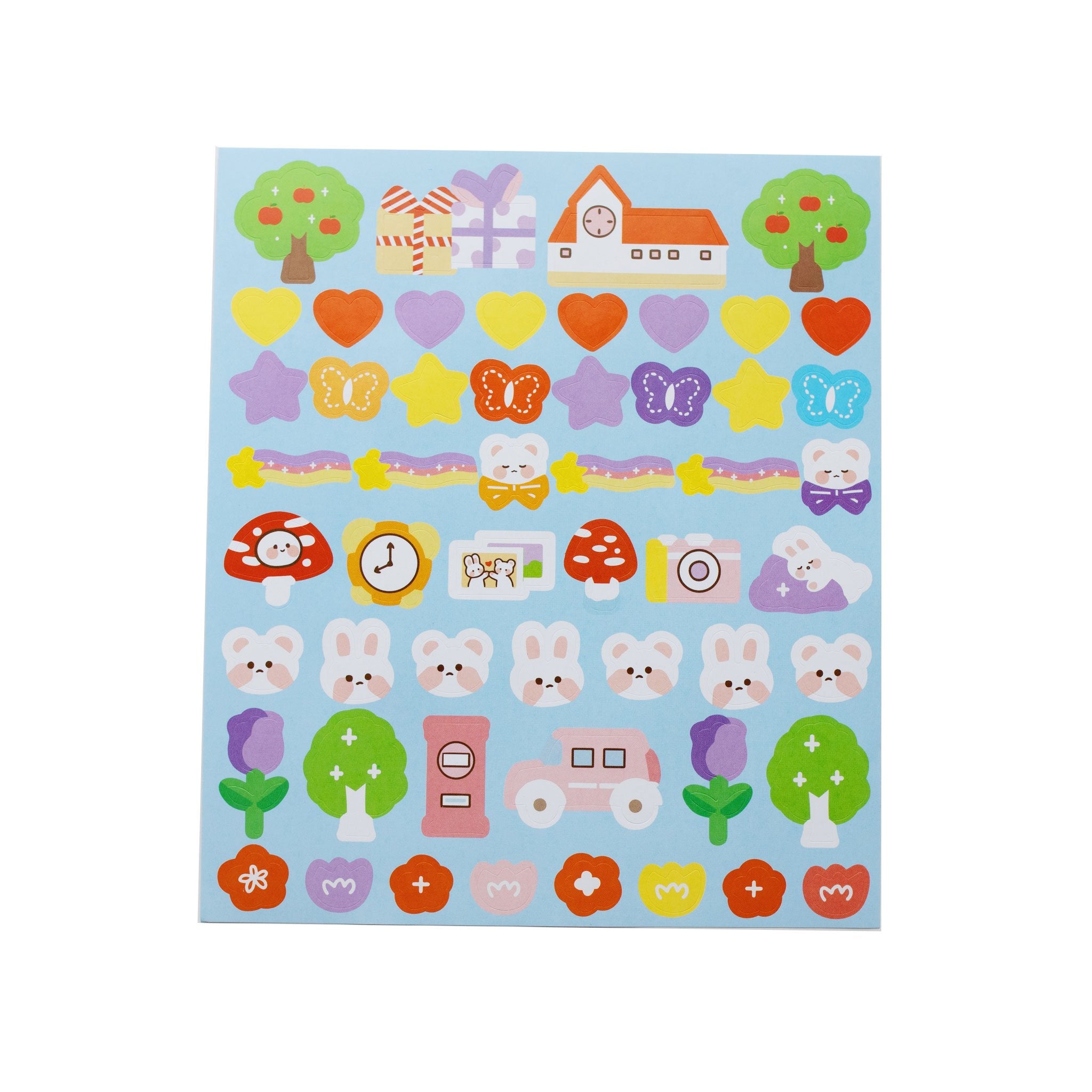 Stick Me Girl & Bunny Sticker Sheets