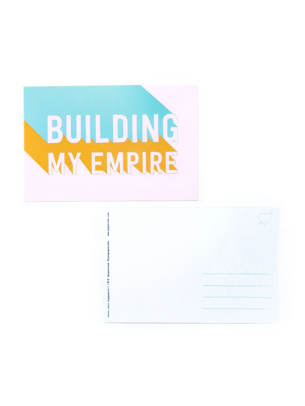 Building My Empire Postcard Pack