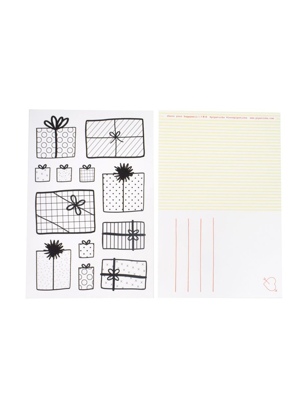 Color-in Gifts Postcard Pack