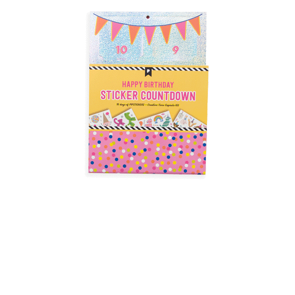 Happy Birthday Countdown Calendar with Stickers - Pipsticks happy-birthday-countdown-calendar-with-stickers-pipsticks