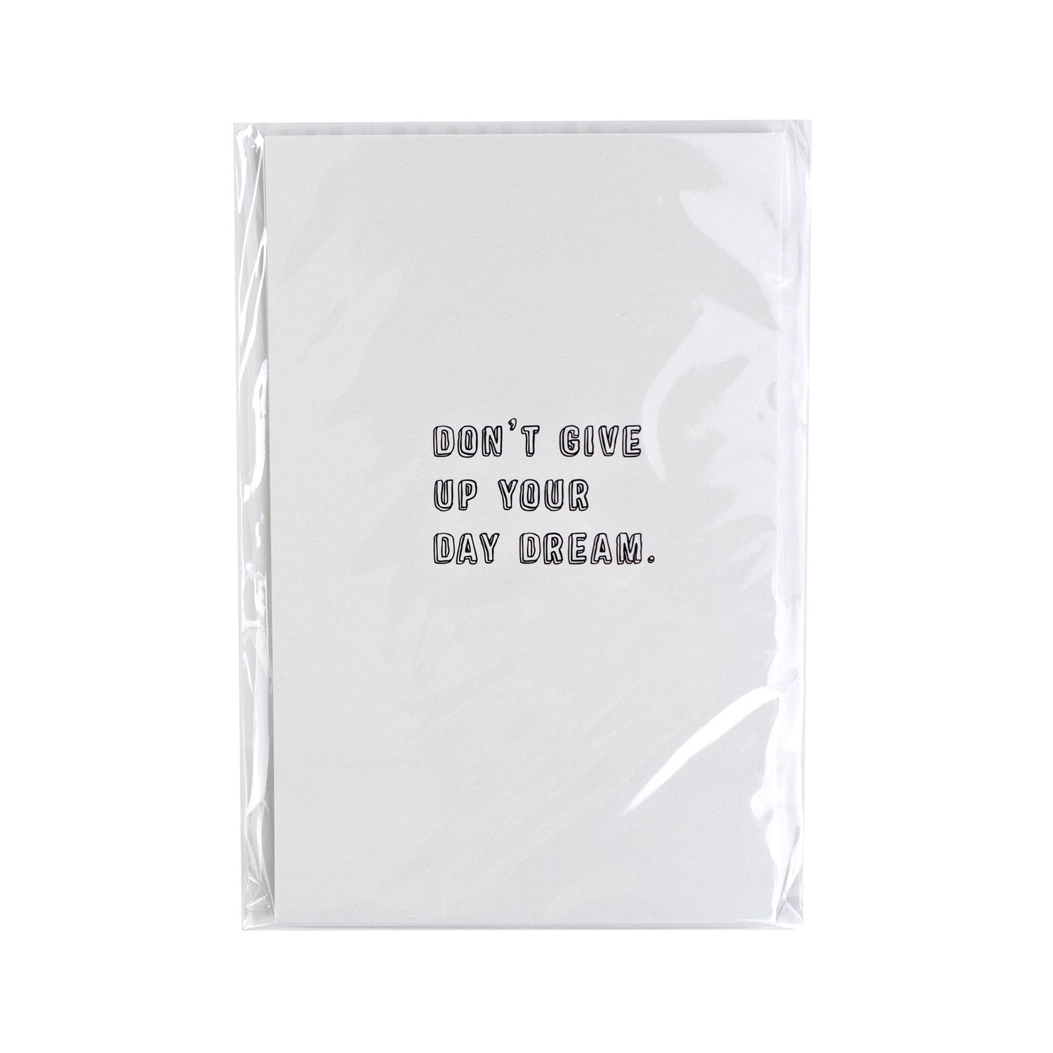 Don't Give Up Your Day Dream Quote Card Pack