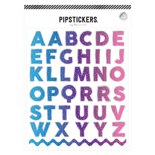 Pipsticks Golden Stripes Alphabet