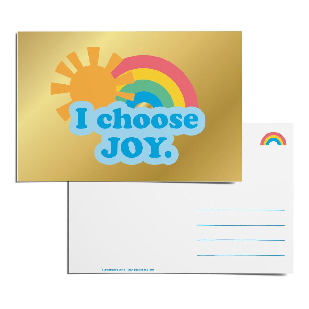 I Choose Joy Postcard Pack