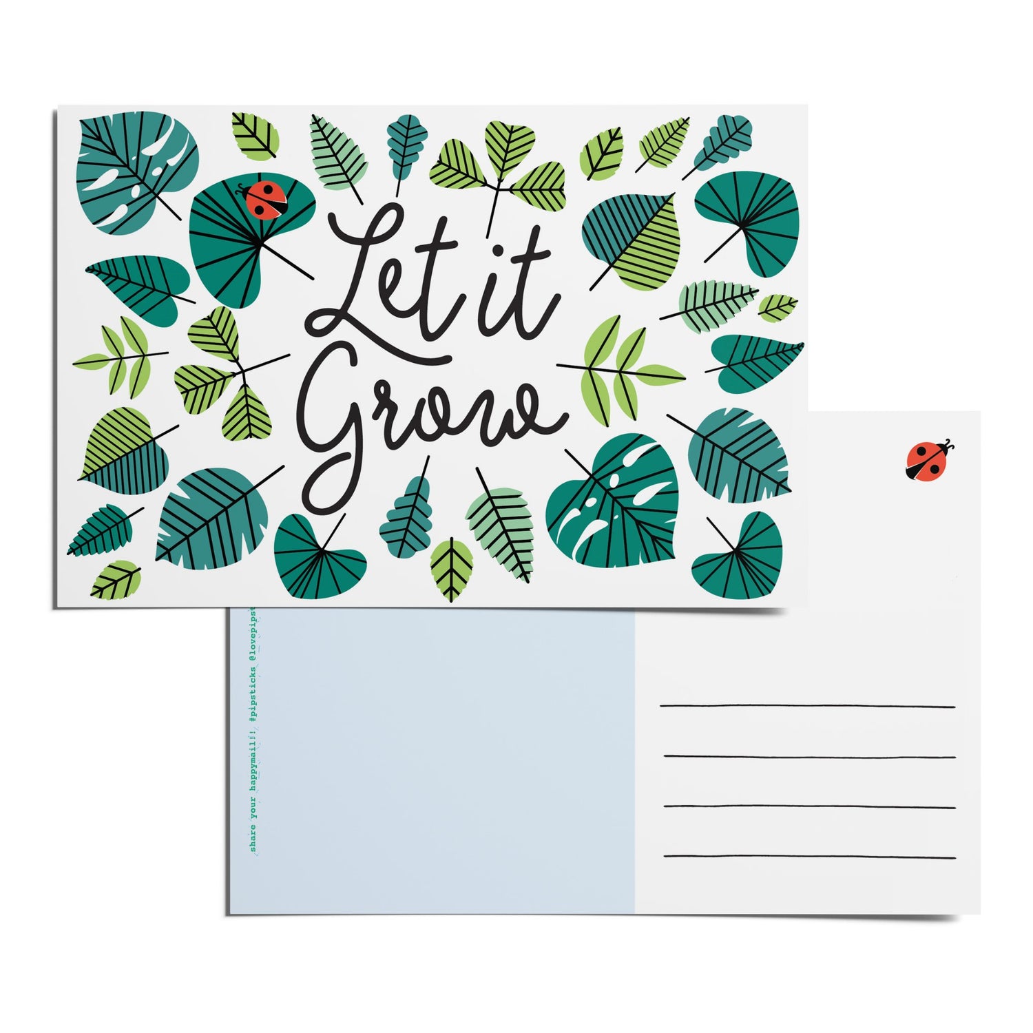 Let It Grow Postcard Pack