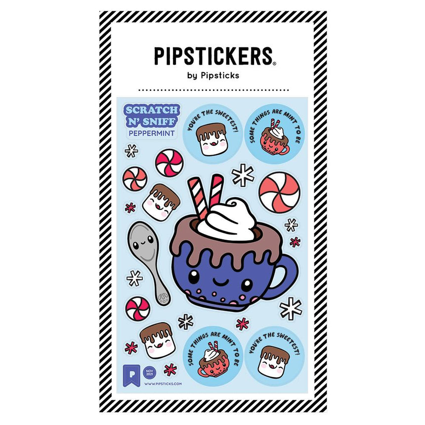 Scratch and Sniff Stickers - Lemon, Raspberry, Even Popcorn!