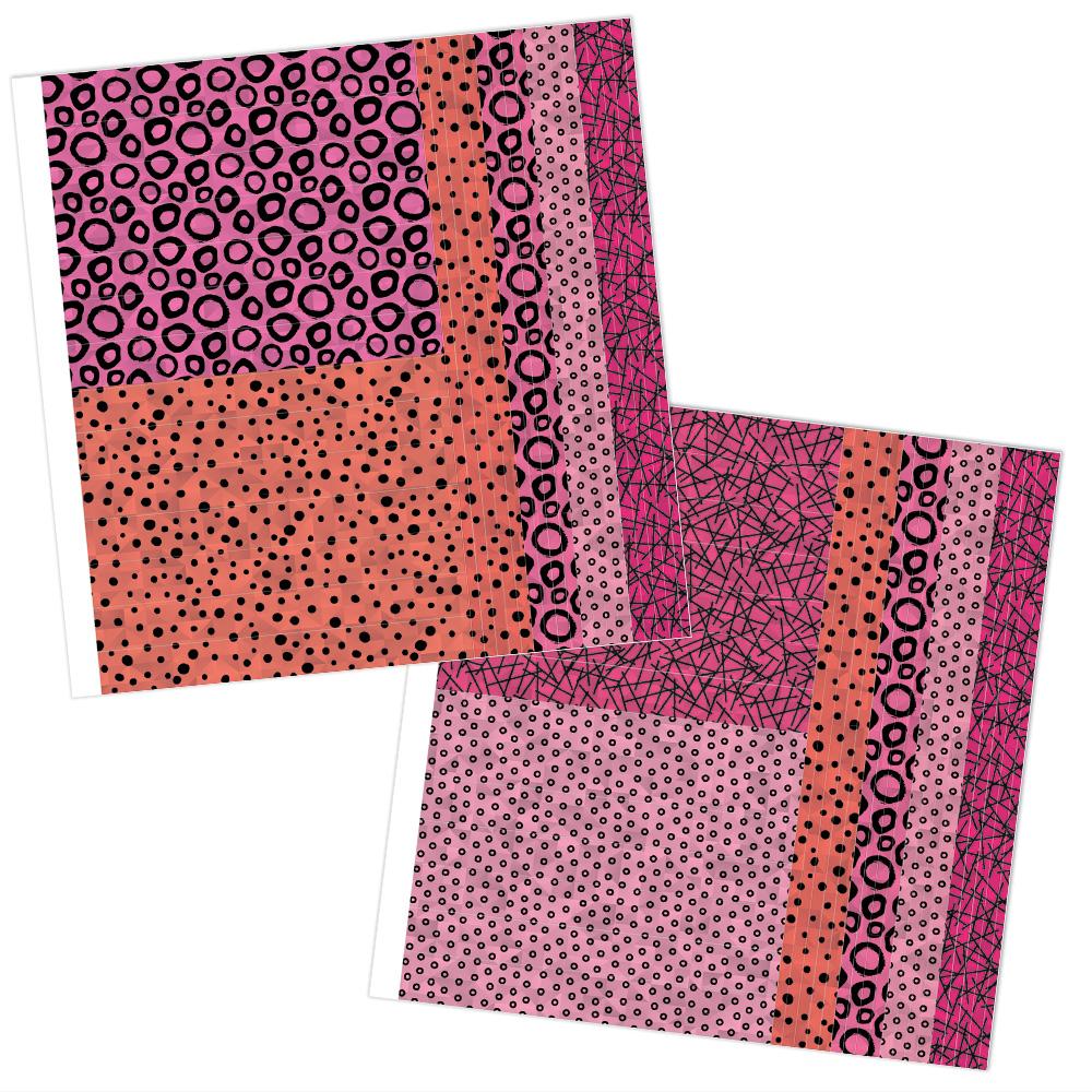 Pretty Pink Patterns (2ct)