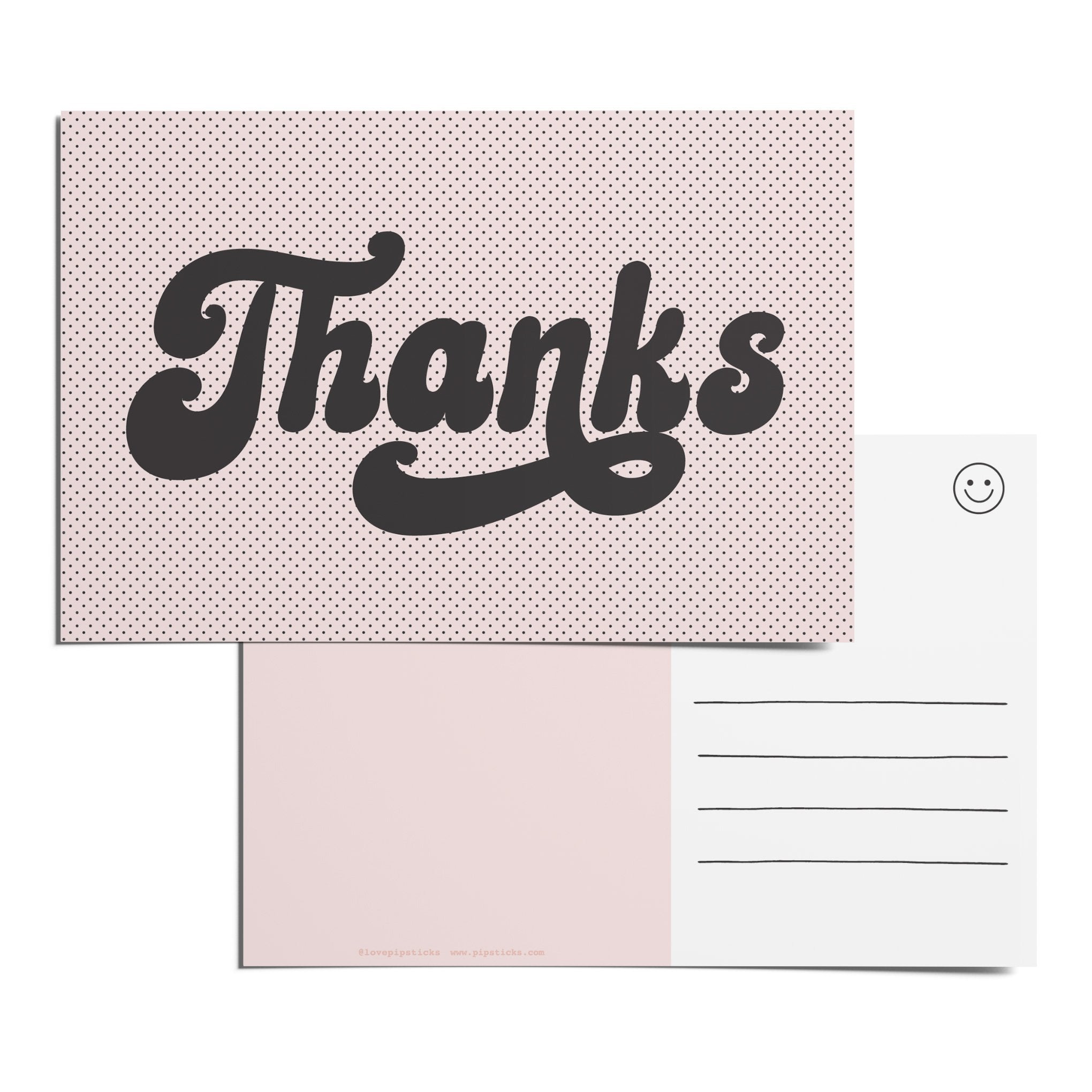 Thanks Postcard Pack