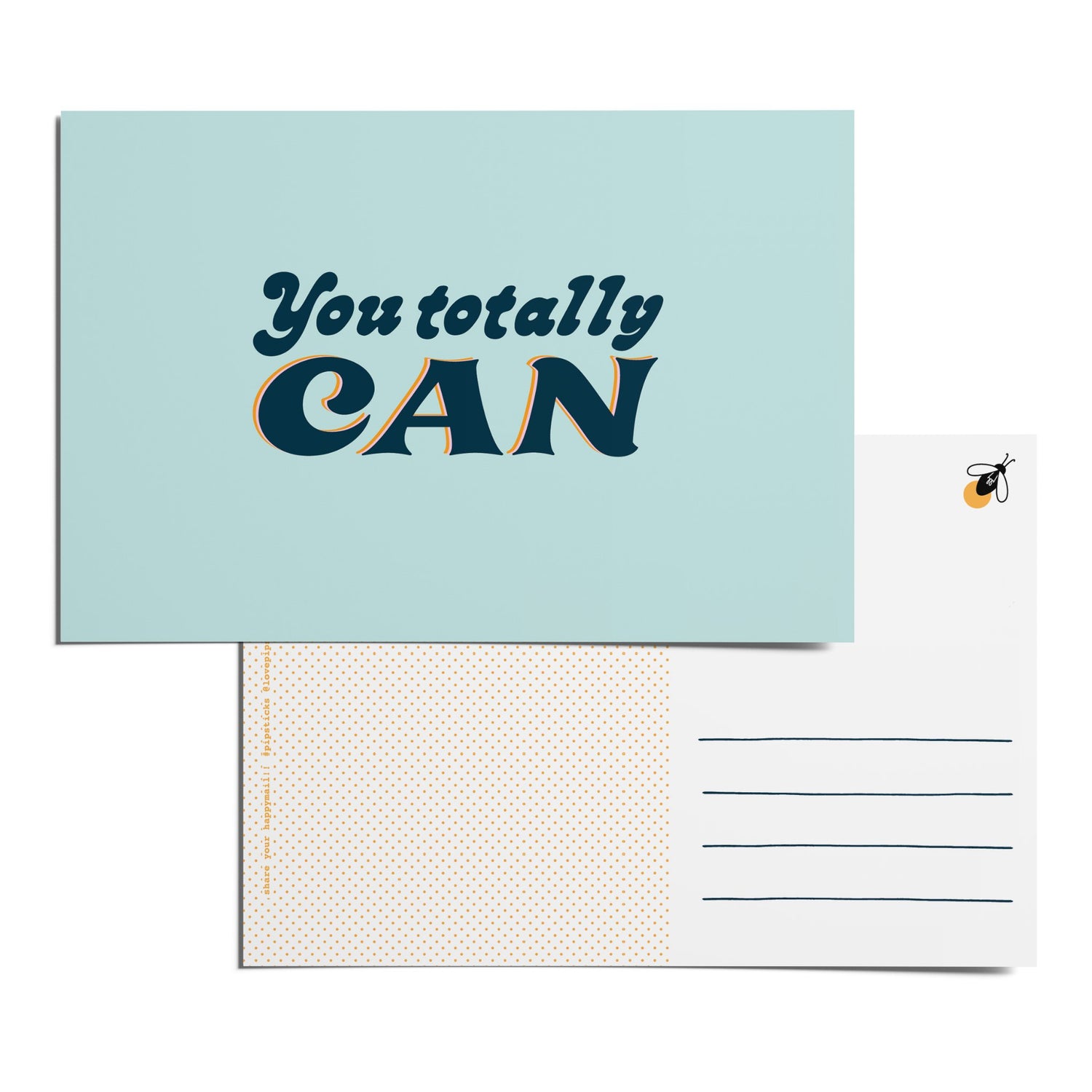 You Totally Can Postcard Pack