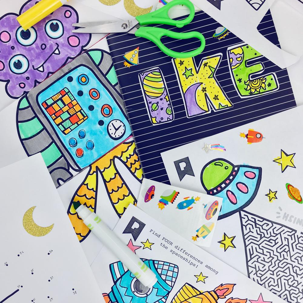 Out Of This World Kids Printables