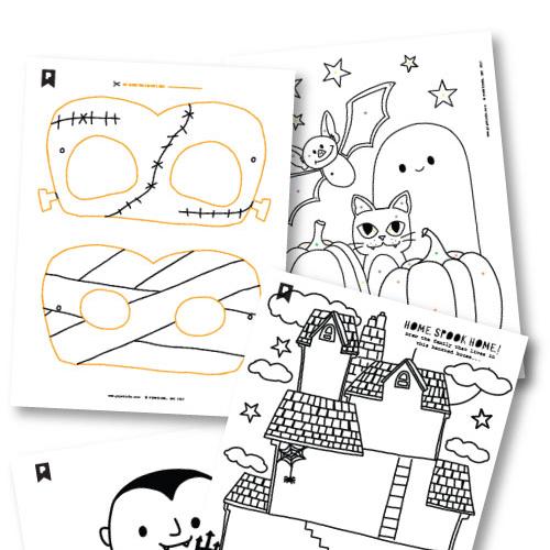 Spooktacular Kids Printables