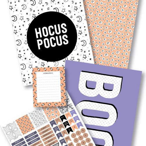 Hocus Pocus Planner Printables