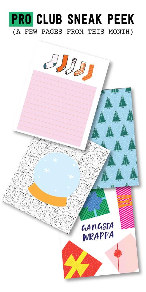 Merry & Bright Pro Printables