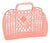 Sun Jellies Retro Basket - Peach - Large