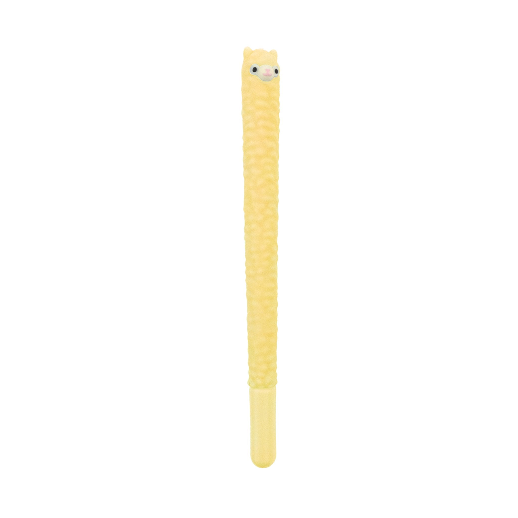 Yellow Llama Gel Pen