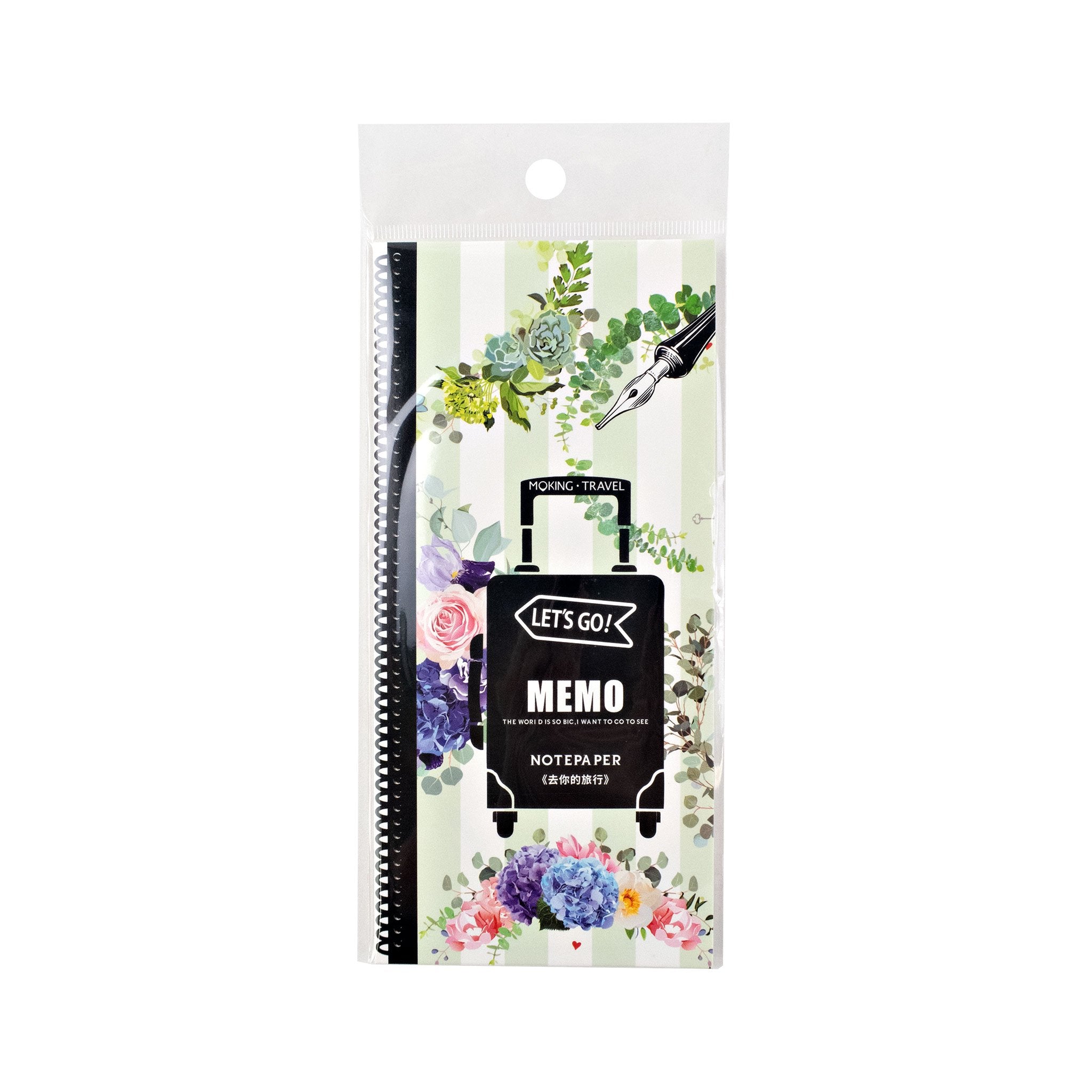 Floral Fantasy Mini Note Paper Pack