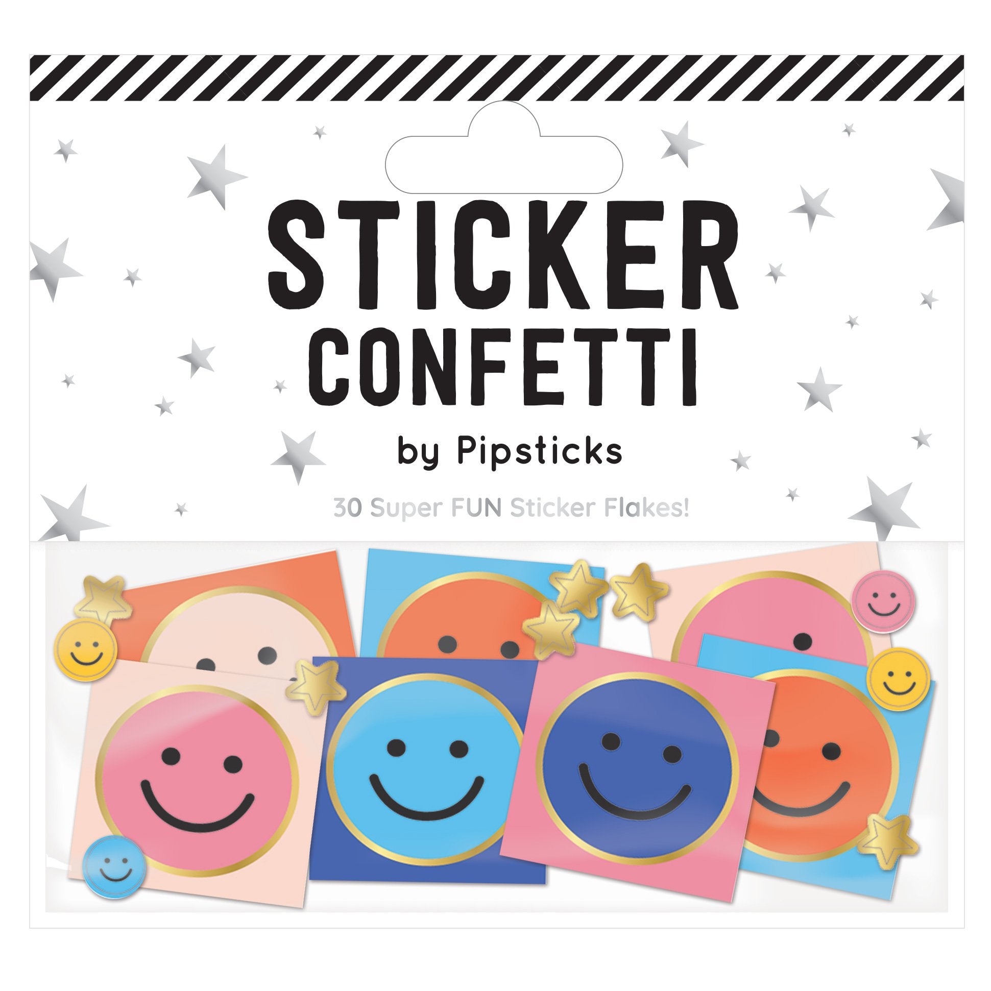 Smiley Face Sticker Confetti