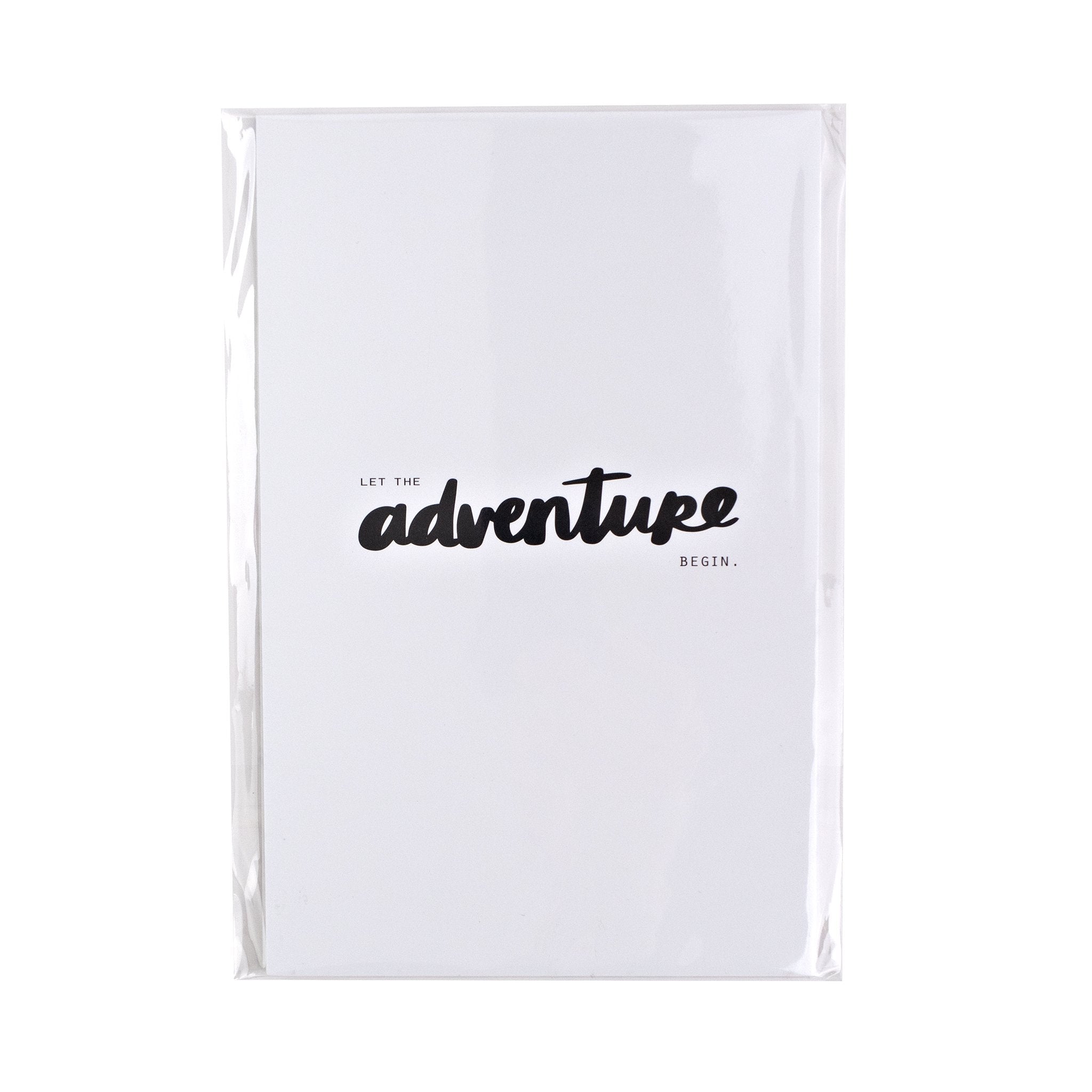 Let The Adventure Begin Quote Card Pack